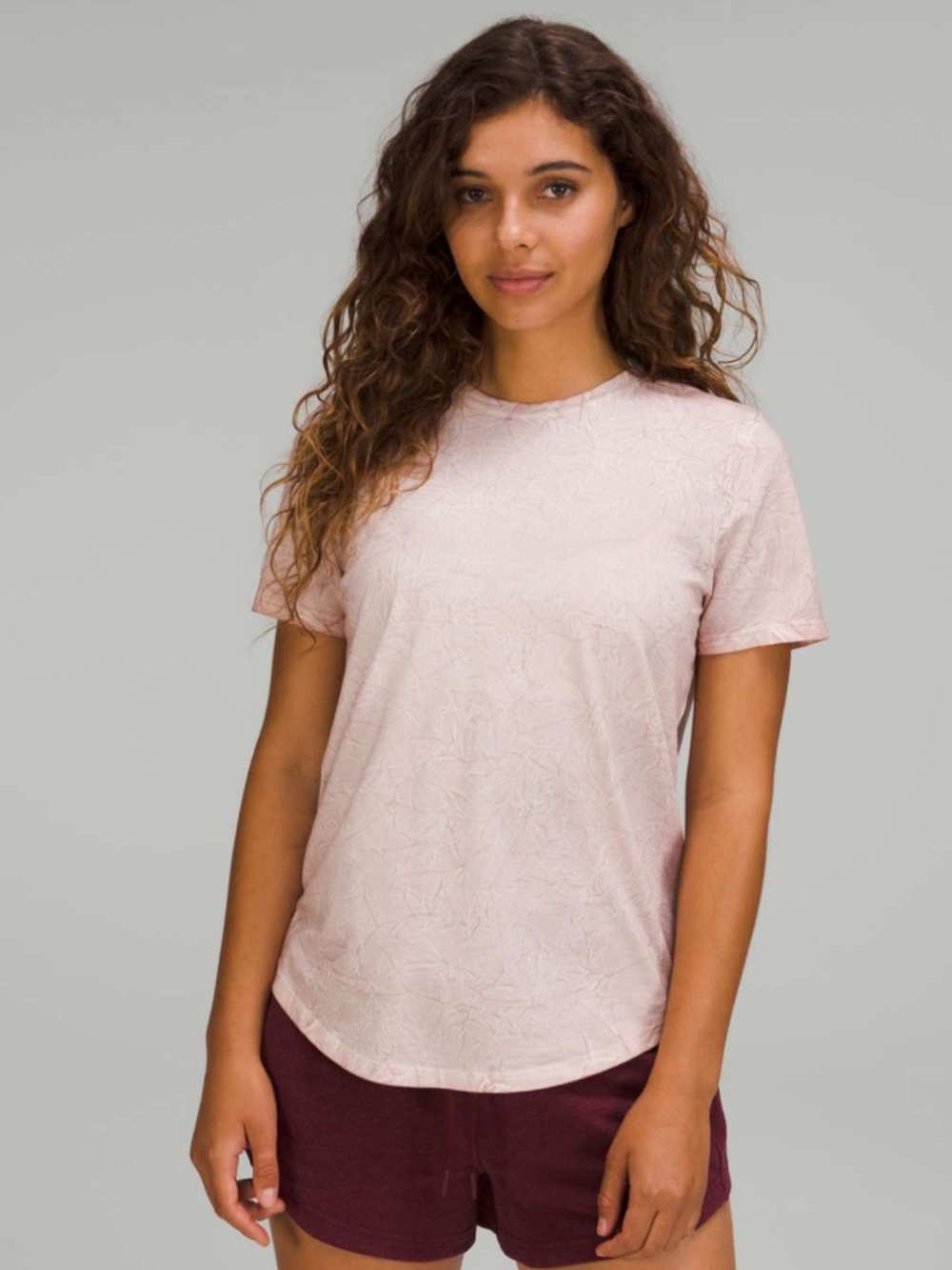 Lululemon Love Crew T-Shirt – Summit Wash Smoky Topaz